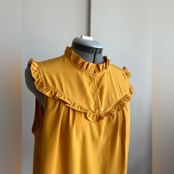 Paper Crane Yellow Blouse - Picture 3 of 6